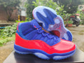 JORDAN 11 Blue and Red