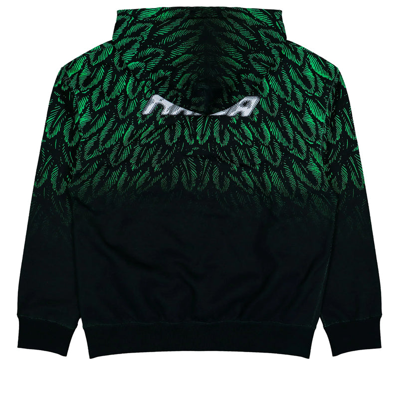 Slawn x Nigeria x Nike Fleece Hoodie - Black/Poison Green