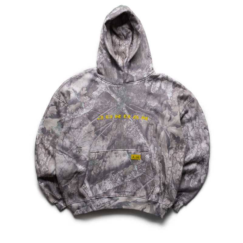 Jordan Brooklyn Realtree Fleece Hoodie - White/Bright Citron