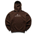 One Of These Days Follow The Road Pullover Hoodie - Dark Brown