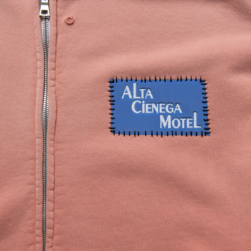 Paly Hollywood Alta Cienega Zip Hoodie - Pink