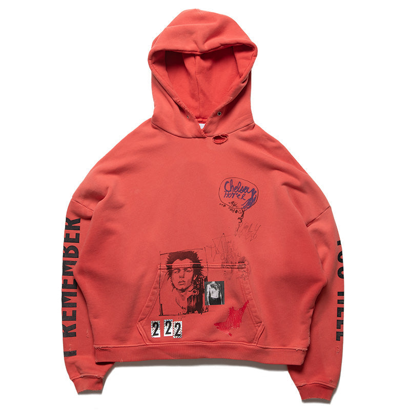 Paly Hollywood Chelseay Hotel Hoodie - Red