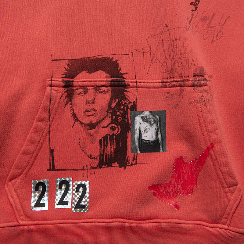 Paly Hollywood Chelseay Hotel Hoodie - Red