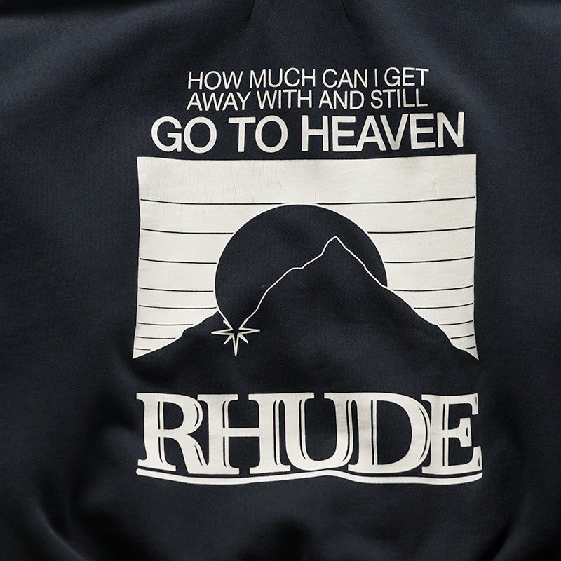 Rhude Moonlight Pack Hoodie - Vintage Black/White