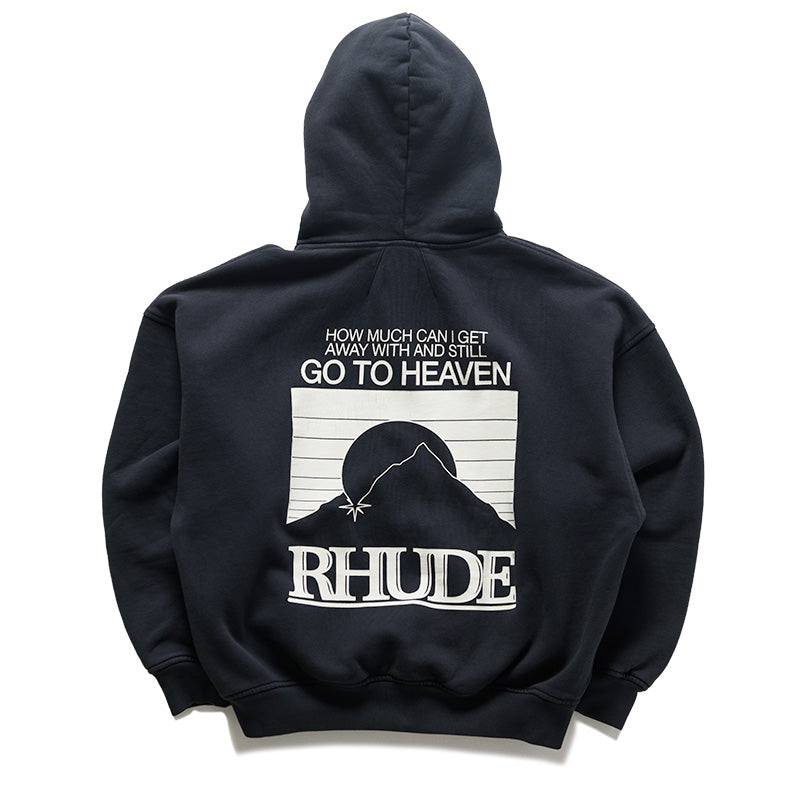 Rhude Moonlight Pack Hoodie - Vintage Black/White