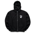 Stussy Long Haul Zip Hoodie - Black
