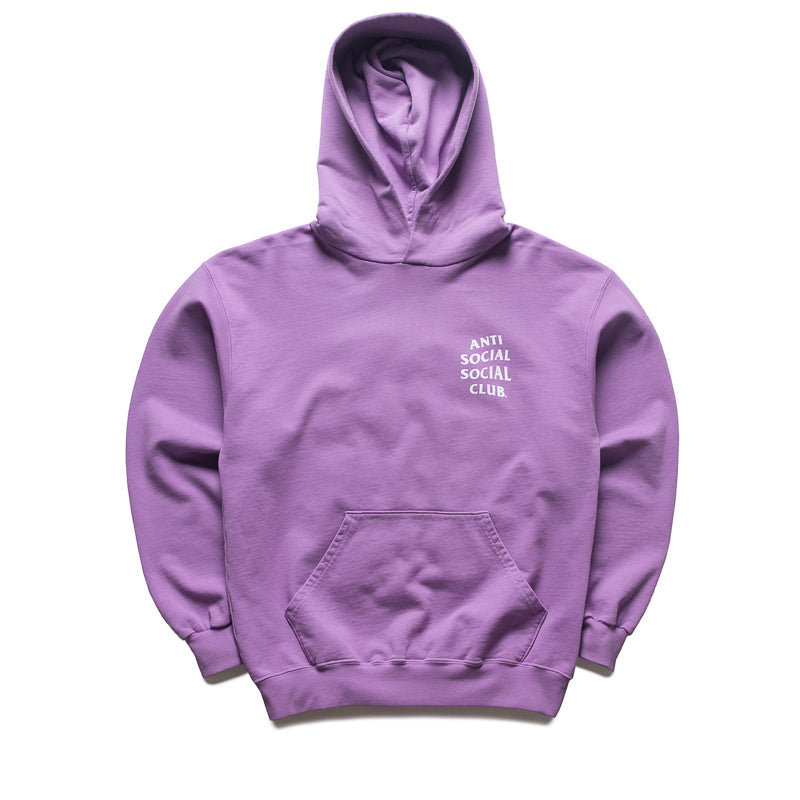 Anti Social Social Club Clutching Pearls Hoodie - Washed Purple