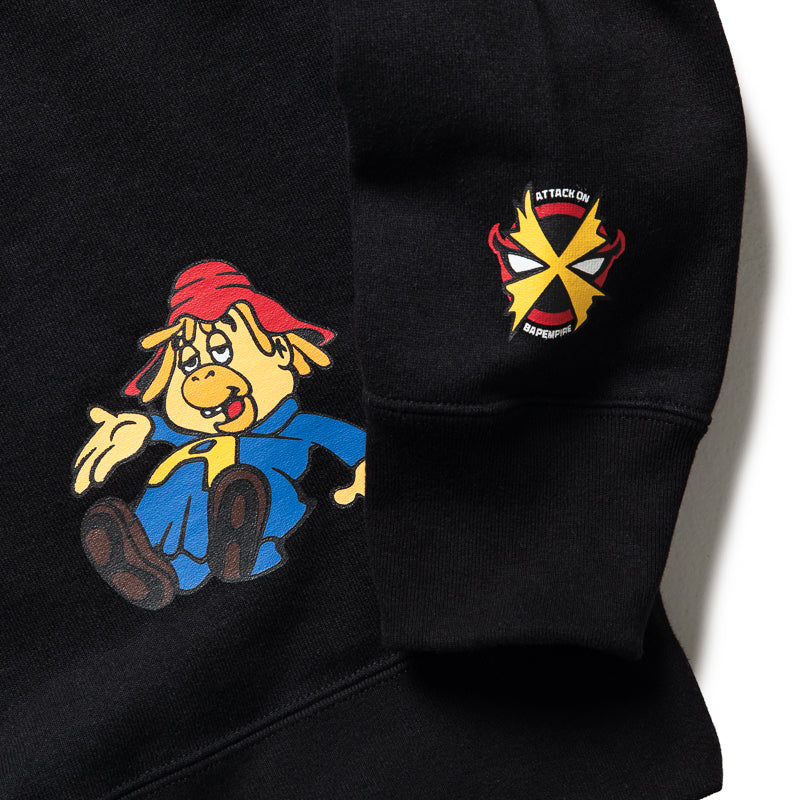 A Bathing Ape Bapeman-X Full Zip Hoodie - Black