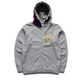 A Bathing Ape Bapeman-X Full Zip Hoodie - Gray