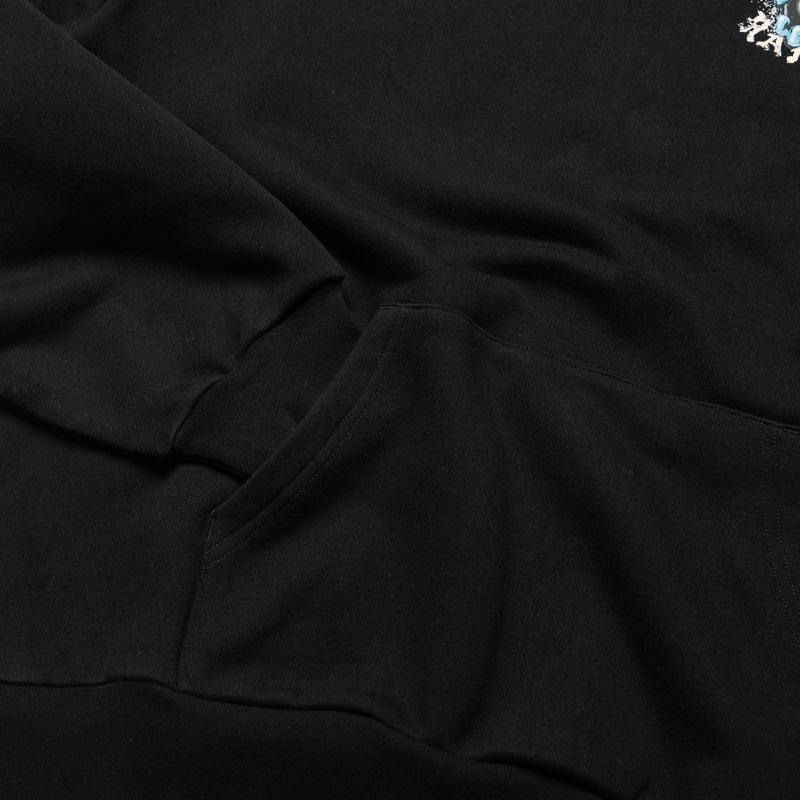 Born x Raised Party Wizard Rocker Hoodie - Black