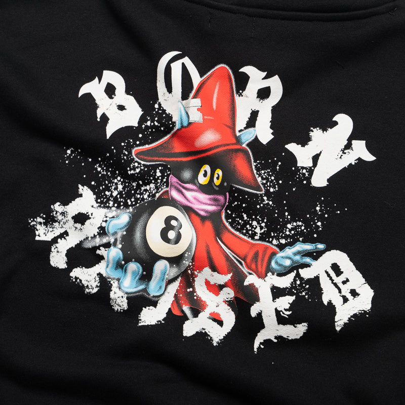 Born x Raised Party Wizard Rocker Hoodie - Black