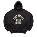 Fear Of God Essentials Campus 90's Hoodie - Faded Black