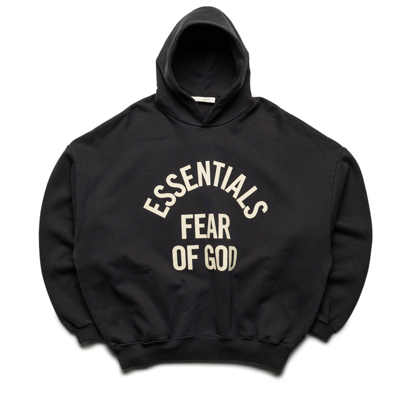 Fear Of God Essentials Campus 90's Hoodie - Faded Black