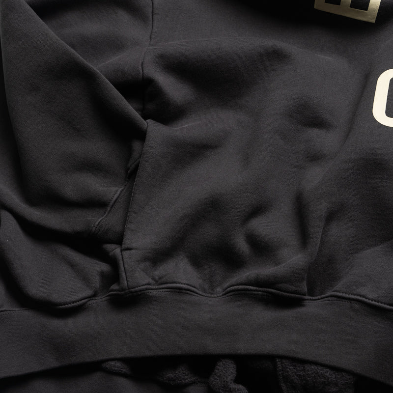 Fear Of God Essentials Campus 90's Hoodie - Faded Black