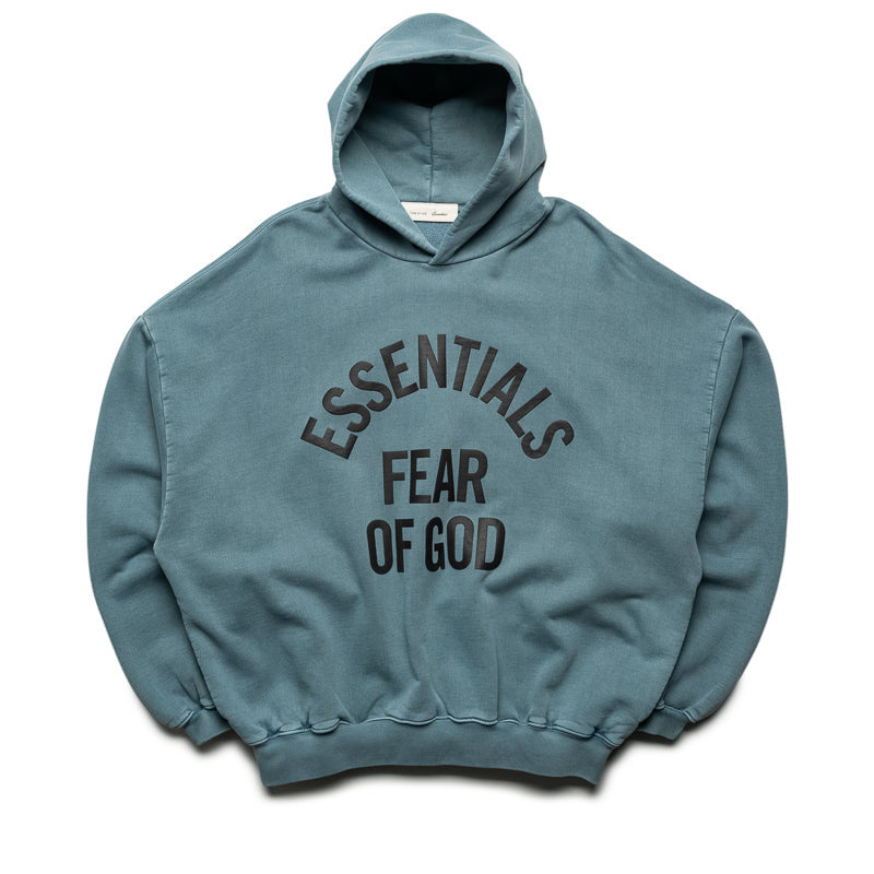 Fear Of God Essentials Campus 90's Hoodie - Faded Coastal