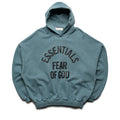 Fear Of God Essentials Campus 90's Hoodie - Faded Coastal
