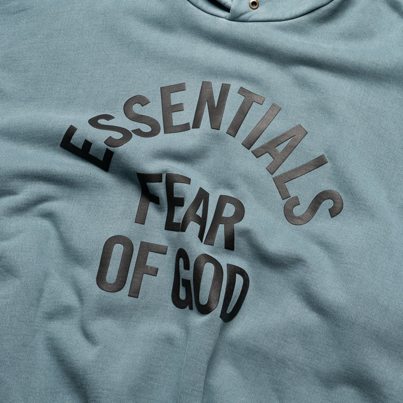 Fear Of God Essentials Campus 90's Hoodie - Faded Coastal