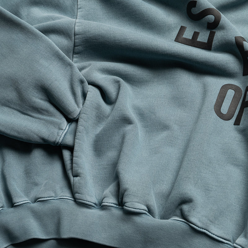 Fear Of God Essentials Campus 90's Hoodie - Faded Coastal