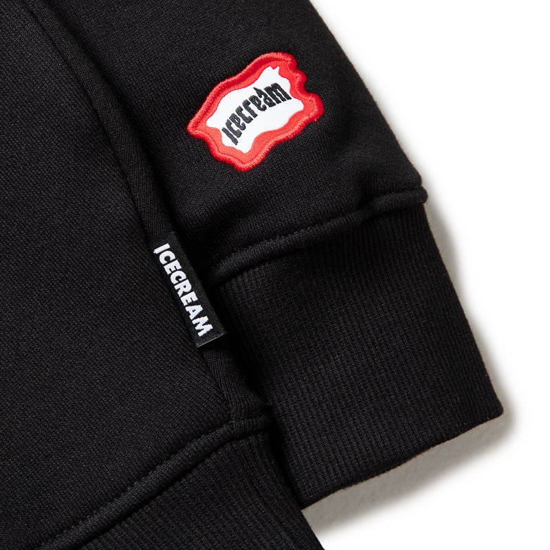 Ice Cream Chain Hoodie - Black
