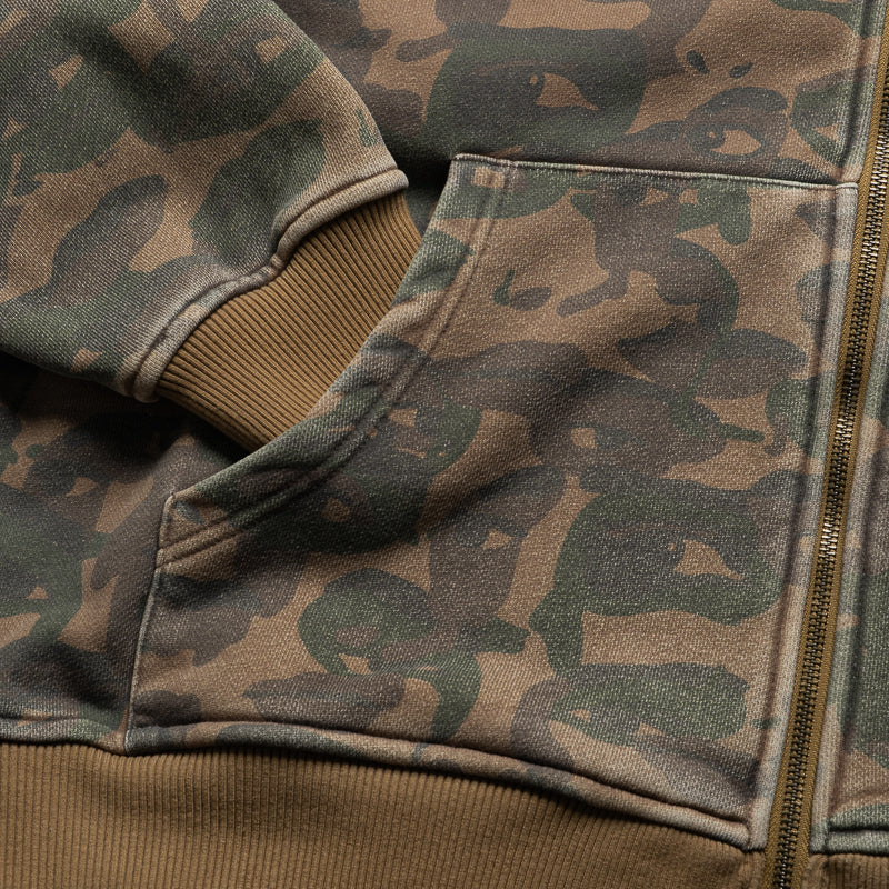 KidSuper Face Camo Hoodie - Dark Green