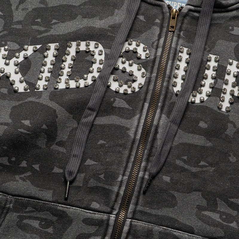 KidSuper Face Camo Hoodie - Black