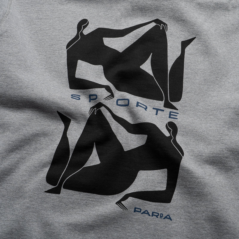 Parra Sporte Hoodie - Heather Grey