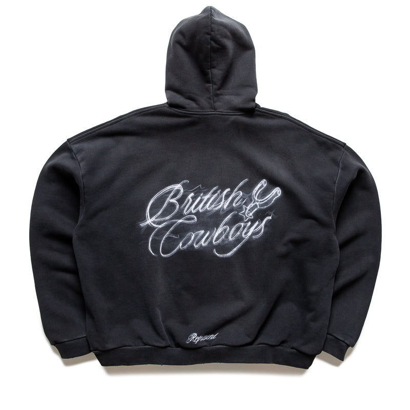 Represent British Cowboys Hoodie - Stained Black