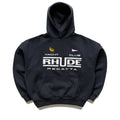 Rhude Regatta Club Hoodie - Vintage Black/Whtie