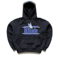 Rhude Rossa Hoodie - Vintage Black/Blue